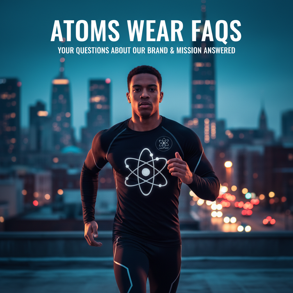 Atoms Wear FAQs: Your Questions About Our Brand & Mission Answered