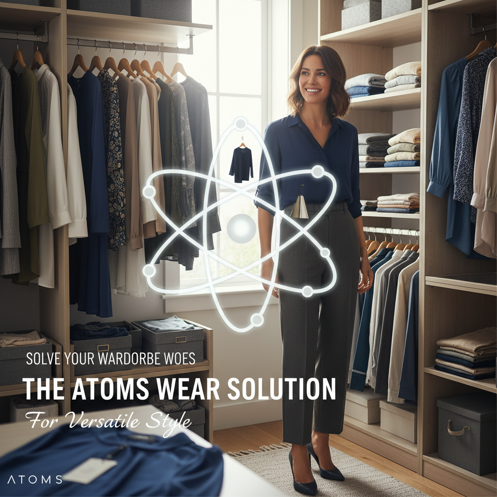 Solve Your Wardrobe Woes: The Atoms Wear Solution for Versatile Style
